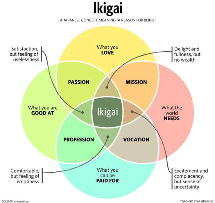 Ikigai: wat is het precies?
