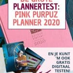 pink purpuz planner 2020 review