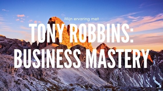 ervaring business mastery tony robbins online virtueel