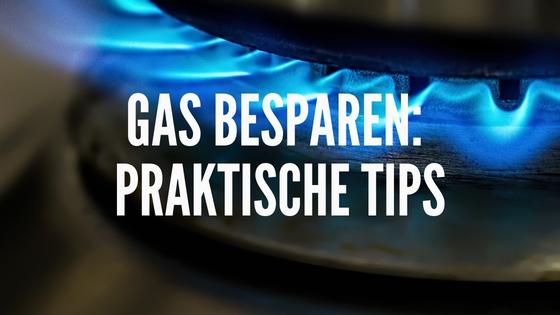gas besparen tips